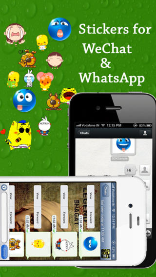 Stickers For Whats.App WeChat Line and iMessages