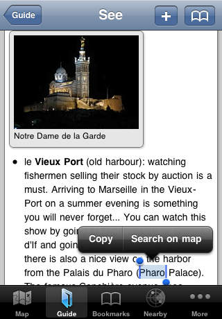 Marseille Offline Map & Guide screenshot 4