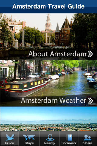 Amsterdam Travel Guide. screenshot 2