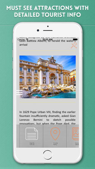 【免費旅遊App】Rome Travel Guide with Offline City Street and Metro Maps.-APP點子