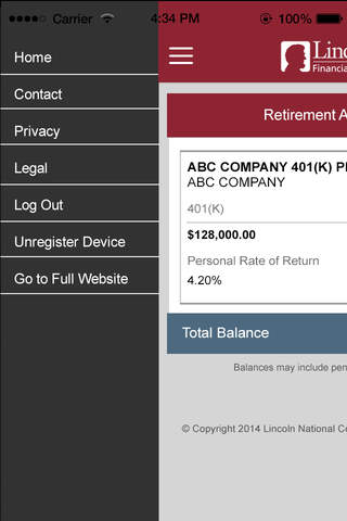 Lincoln Financial Mobile screenshot 3