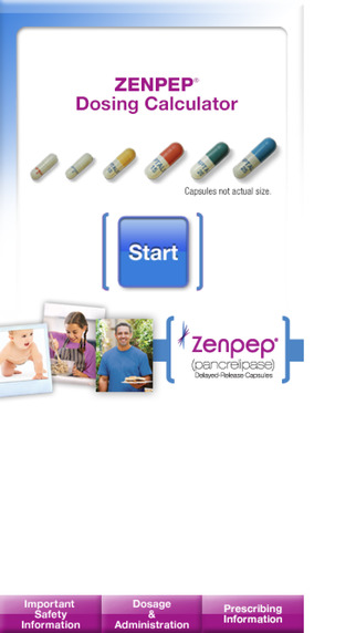 Zenpep Dosing Calculator for iPhone