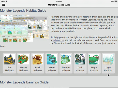 【免費書籍App】Guides for Monster Legends-APP點子