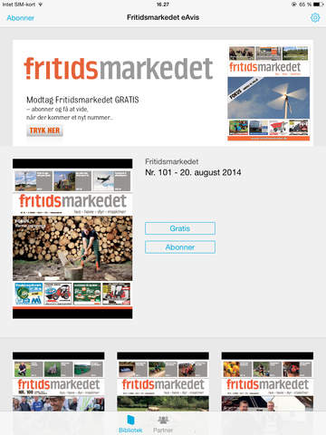 Fritidsmarkedet eAvis screenshot 2