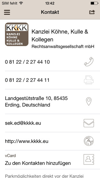 免費下載商業APP|Kanzlei Köhne, Kulle & Koll. app開箱文|APP開箱王
