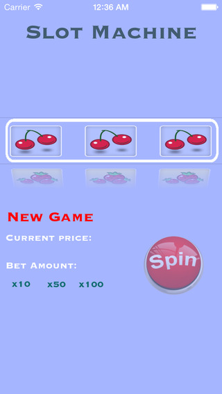 Slot Machine - Fruits