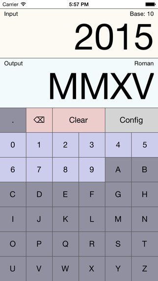 Numbers Numeral System Converter