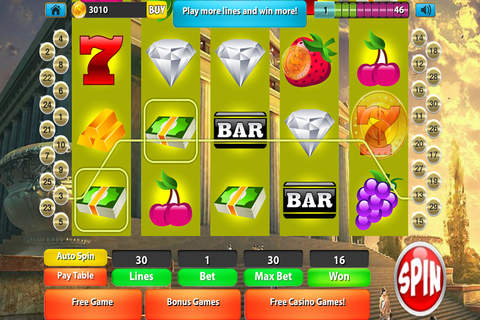 Greek Glory & Legacy Slots - Spring Storm Rise: The Battle Casino screenshot 3