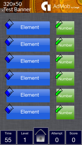 【免費遊戲App】Chemistry Recall Free-APP點子