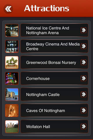 Nottingham Offline Travel Guide screenshot 3