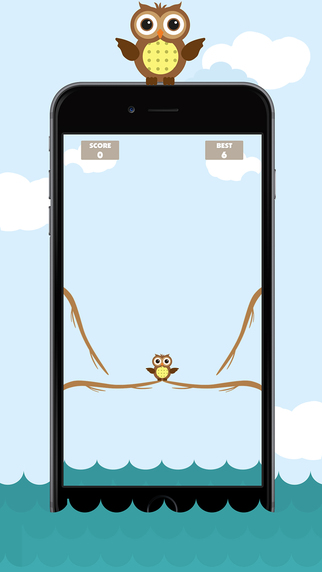 【免費遊戲App】Jump Up Owl-APP點子