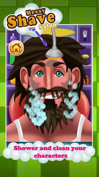 【免費遊戲App】Messy Shave Salon - Hairy Face Makeover-APP點子