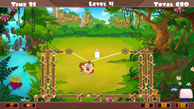 【免費遊戲App】Cute Baby Monkey Can't Swing FREE - Crazy Animal Jungle Adventure-APP點子