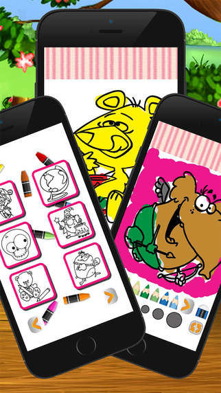 免費下載娛樂APP|Animal Cartoon Coloring Book app開箱文|APP開箱王