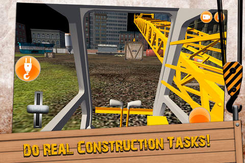 Crane Driving Simulator 3D screenshot 2