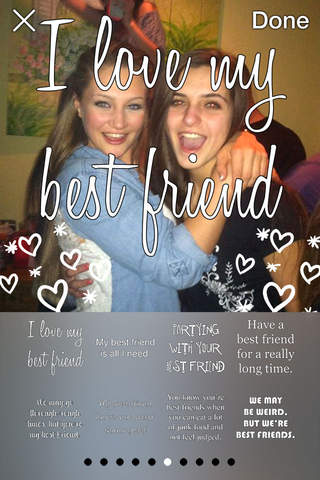 LoveNotes: Turn Your Photos into Spontaneous Romantic Greeting Cards! screenshot 3