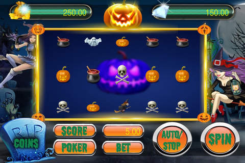 Jack-o'-Lantern Vieo Poker - Special Slots Games, Mega Fee & Mega Fun screenshot 2