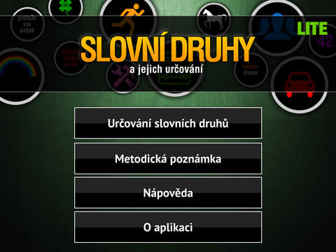 【免費教育App】Slovní druhy a jejich procvičování LITE-APP點子