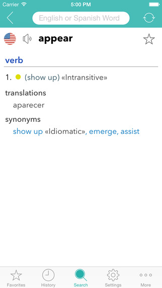 【免費書籍App】Lite English-Spanish Dictionary-APP點子