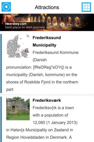 Denmark Offline GPS Map & Travel Guide Free screenshot 3