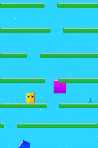 A Falling Impossible Squares - Tap To Win In A Geometry Style Game PRO screenshot 4