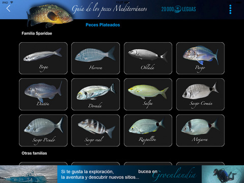 Guía de Peces Mediterráneos screenshot 2
