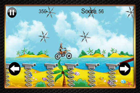 Super Moto-x Stunt Master: Crazy Girl Biker Champ FREE screenshot 3