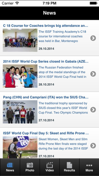 【免費運動App】ISSF Shooting Sports-APP點子