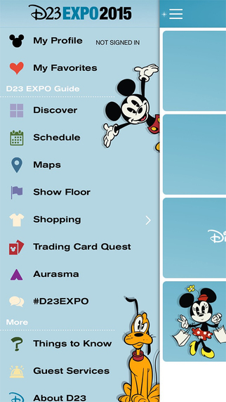 D23 EXPO 2015 Official Mobile App