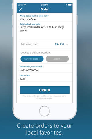 Foodster - Delivery anywhere. screenshot 3