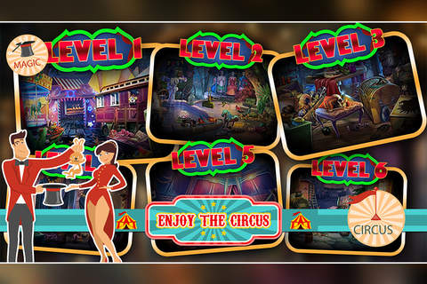 hidden object circus - fun and mystery screenshot 2