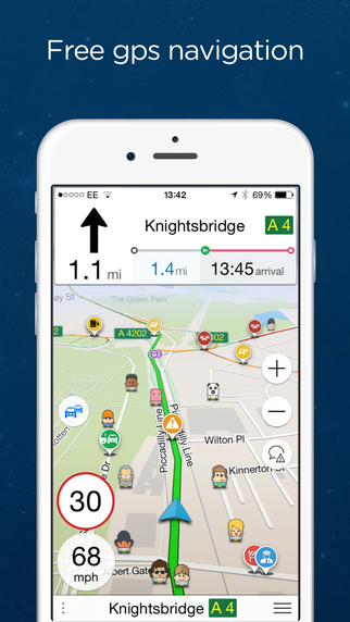 【免費交通運輸App】Navmii GPS Netherlands: Navigation, Maps and Traffic (Navfree GPS)-APP點子