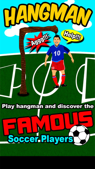 HangMan Famous Soccer Players