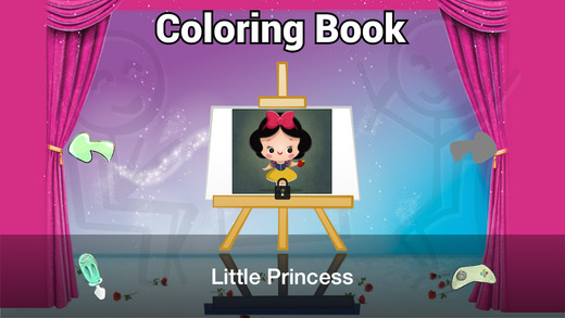 免費下載教育APP|Kids Princess Coloring Book app開箱文|APP開箱王