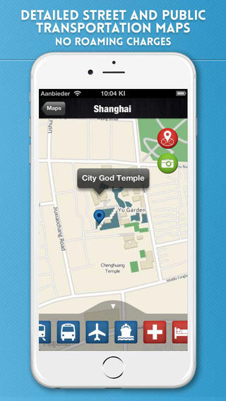 【免費旅遊App】Shanghai Travel Guide with Offline City Street and Metro Maps-APP點子