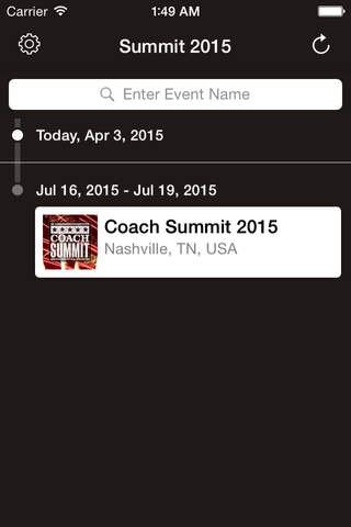 Coach Summit 2015 screenshot 2