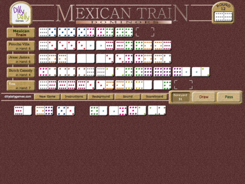 【免費遊戲App】Mexican Train Dominoes Deluxe-APP點子