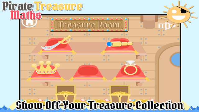 【免費遊戲App】Pirate Treasure Maths-APP點子