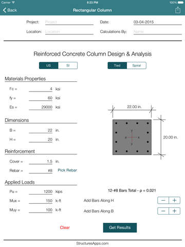 【免費生產應用App】RC Column-APP點子