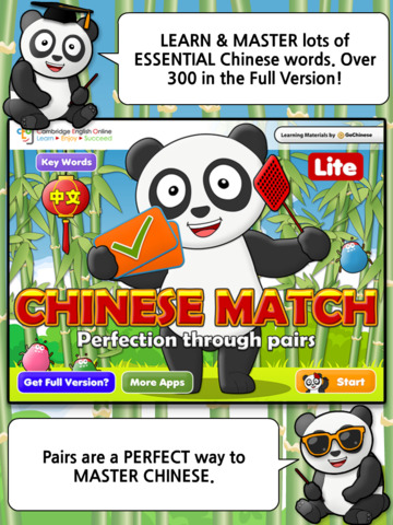 Chinese Match: Key Words HD Lite