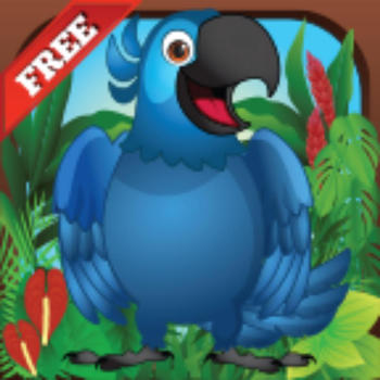 Papi Rico Bird: Blue Parrot Sling-shot Adventure in Rio de Janeiro LOGO-APP點子