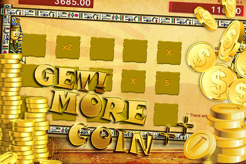 Ace Ancient Pharaoh Egyptian Slots - spin to win mumy majestic golden slot machine screenshot 2
