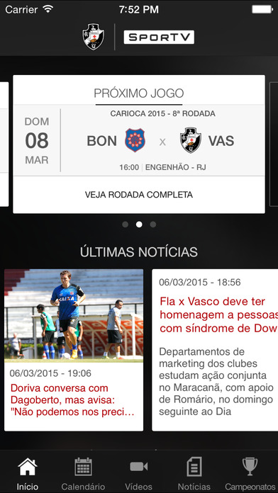 Captura de tela do iPhone 3