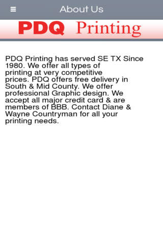 PDQ Printing - Port Neches screenshot 2