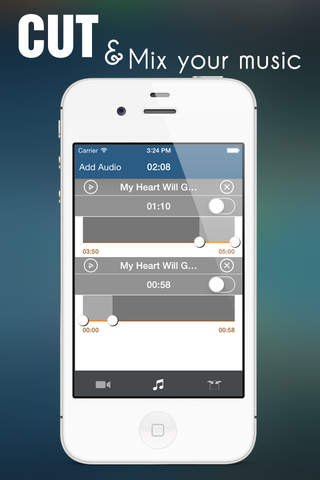 InstaVideo Audio Plus - Add background music to videos for Instagram,Vine,Youtube Videos - HD screenshot 4