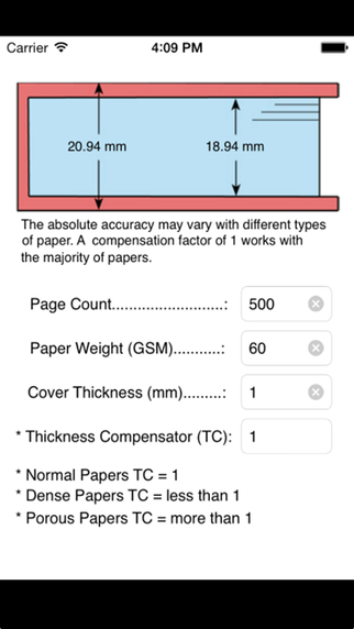 免費下載商業APP|Book Thickness Calculator app開箱文|APP開箱王