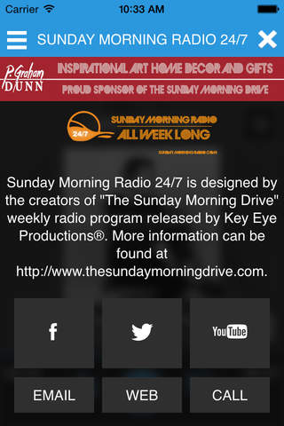 Sunday Morning Radio 24/7 screenshot 3