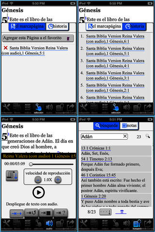 Santa Biblia Version Reina Valera (con audio) screenshot 2