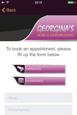 Georgina's Mobile Hairdressing screenshot 4