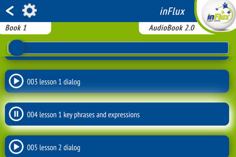 AudioBook inFlux screenshot 3